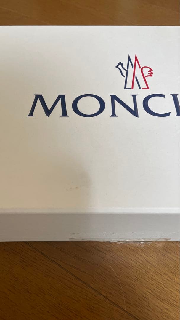 MONCLER リブ編み手袋 サイズL 黒