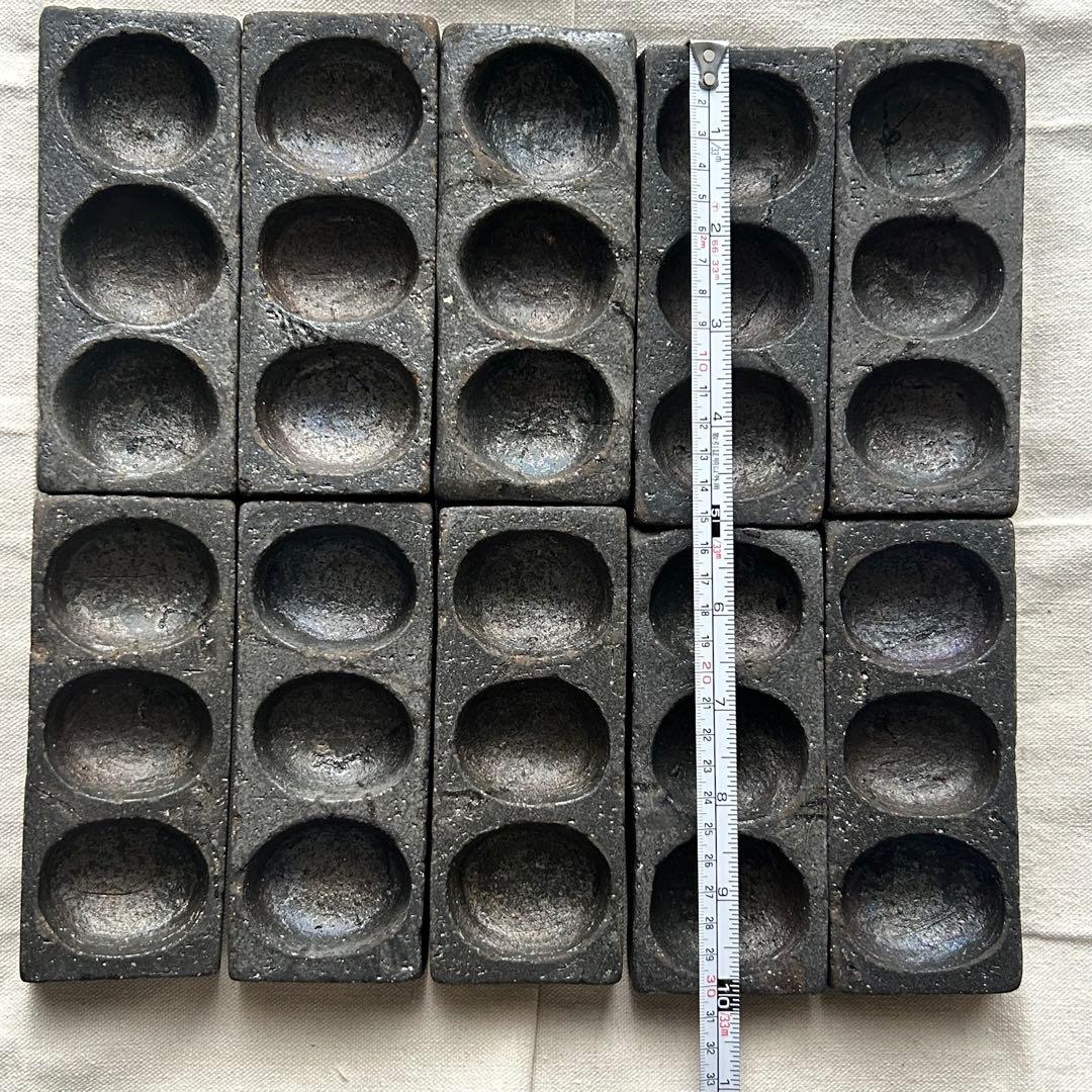 有田焼　悦山　3仕切り皿　薬味入れ　タレ皿　10個セット