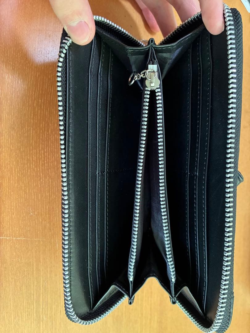 ⭐️美品　schott 財布　ショット　レザーウォレット　Schott 黒