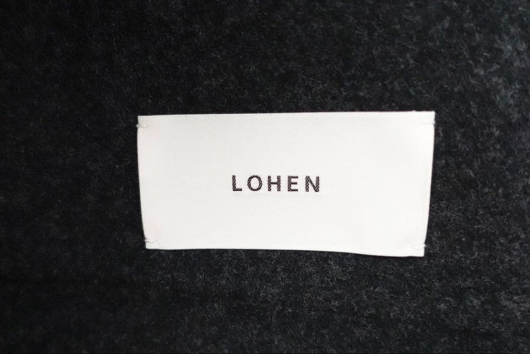 LOHEN ローヘン ショートトレンチリバーコート チャコール