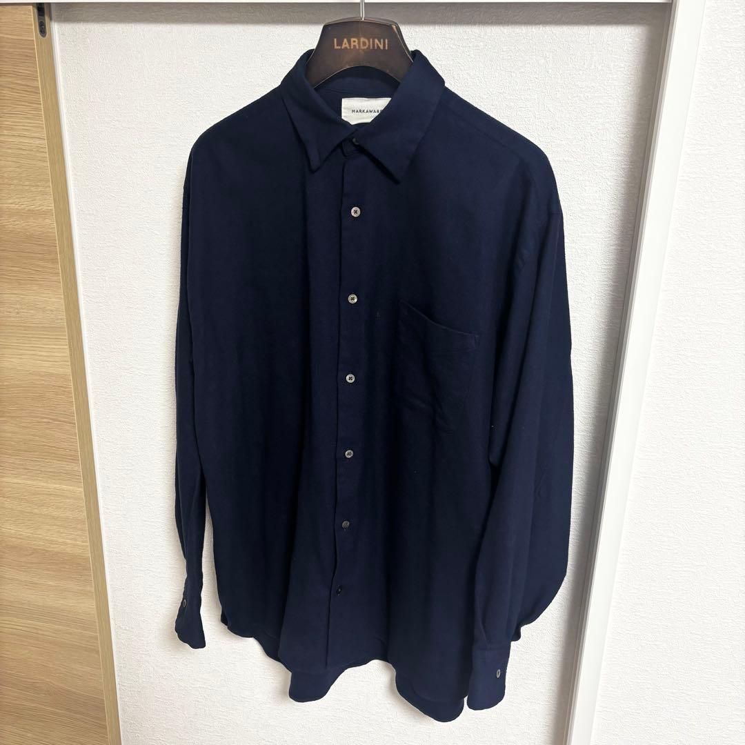 トップス MARKAWARE 20AW COMFORT FIT SHIRTS WOOL 2