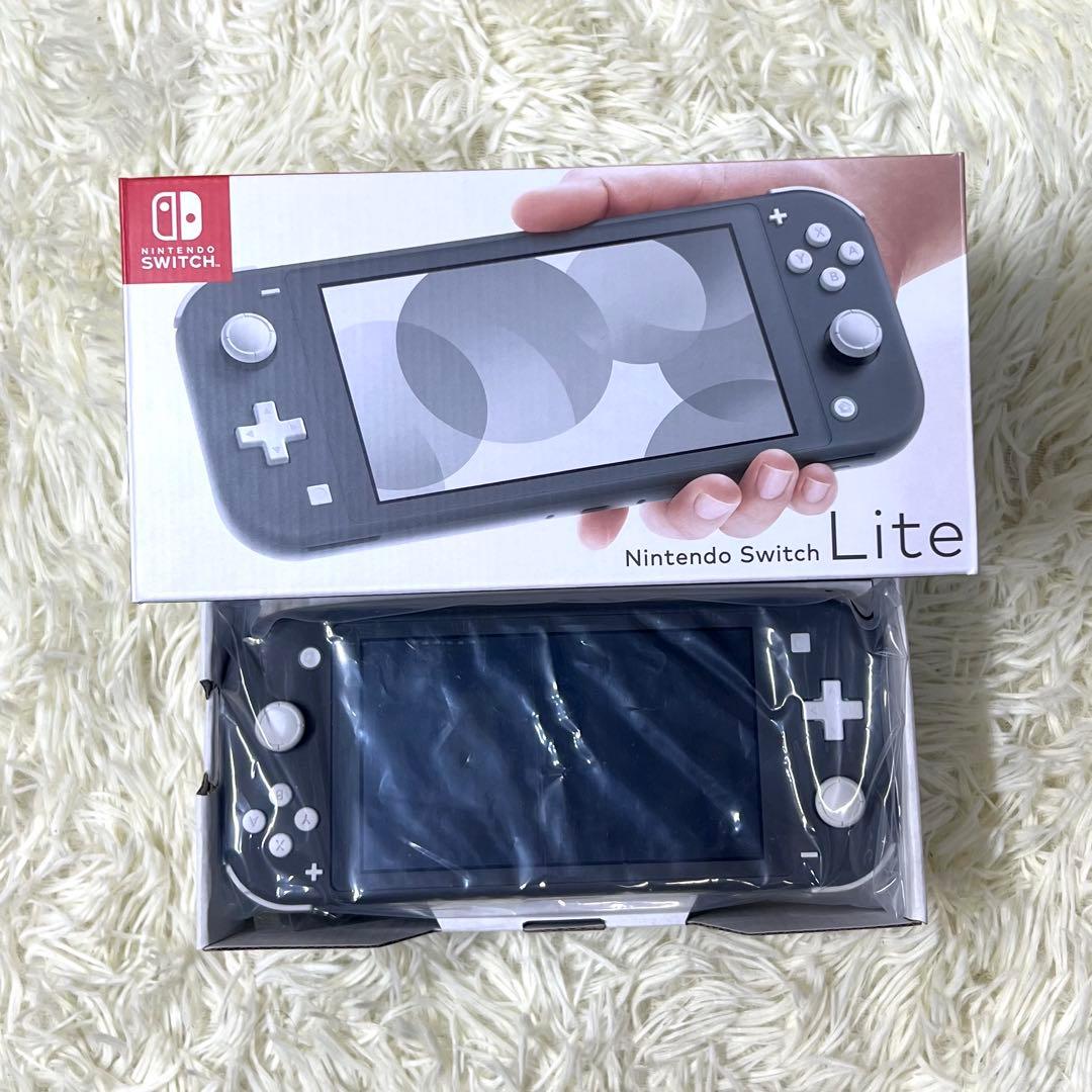 【数回程度使用のみ】 極美品 ニンテンドースイッチライト グレー 任天堂