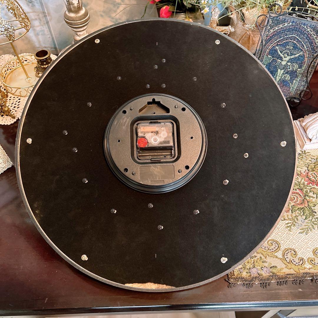 アンティーク雑貨 Victorian ウォールクロック カピスシェル 壁掛