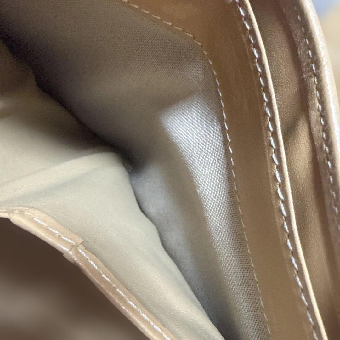 BURBERRY BLUE LABEL ミニ財布　ホワイト　ベージュ　未使用