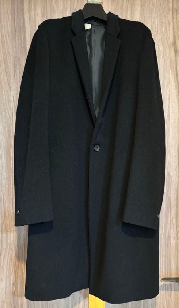 N.HOOLYWOOD ブラック　シングルボタン チェスターコート