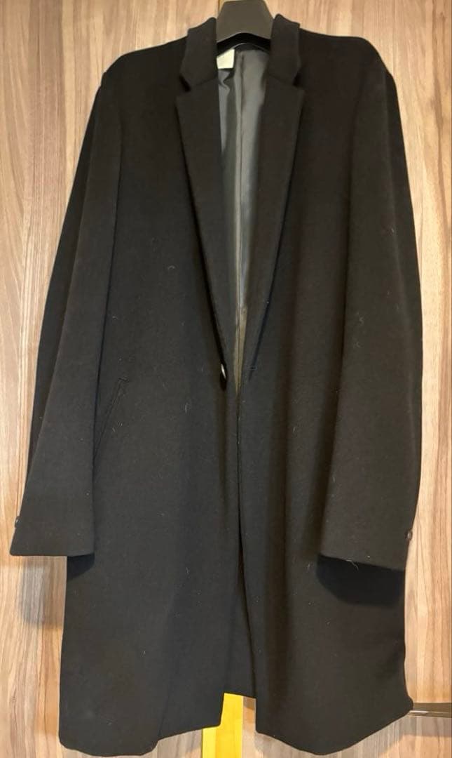 N.HOOLYWOOD ブラック　シングルボタン チェスターコート