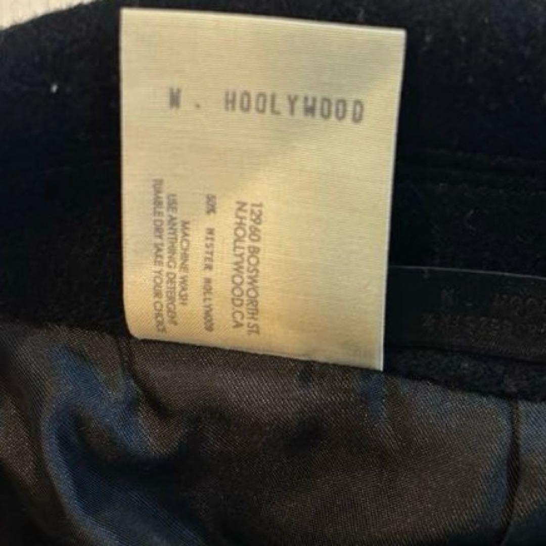 N.HOOLYWOOD ブラック　シングルボタン チェスターコート