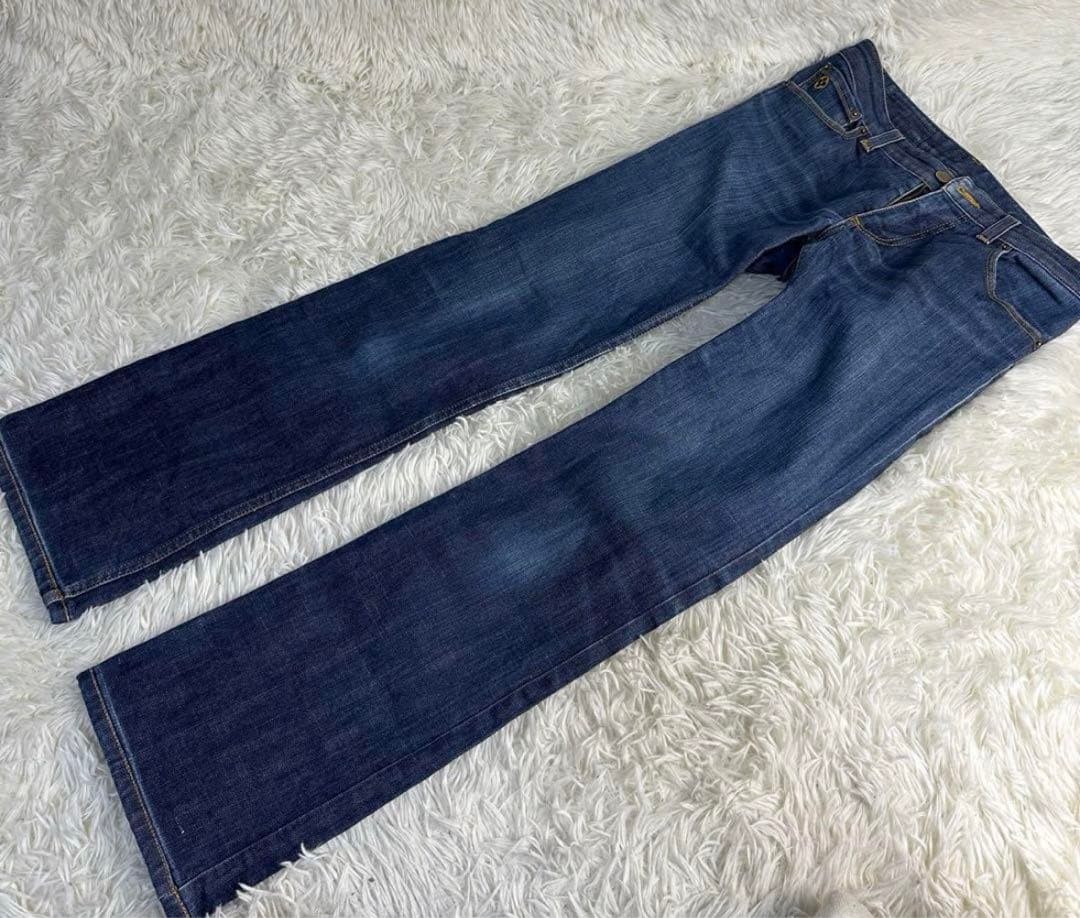 極美品 LOUIS VUITTON ダークブルーデニム 36