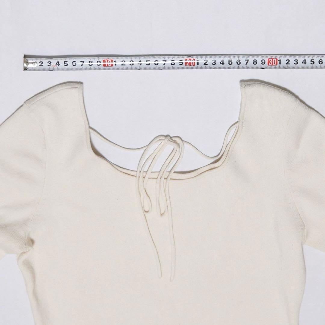 25SS CLANE クラネARRANGE RIBBON KNIT TOPS