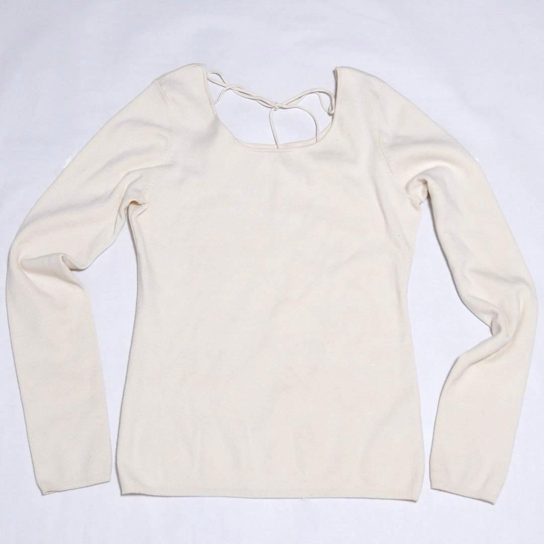 25SS CLANE クラネARRANGE RIBBON KNIT TOPS