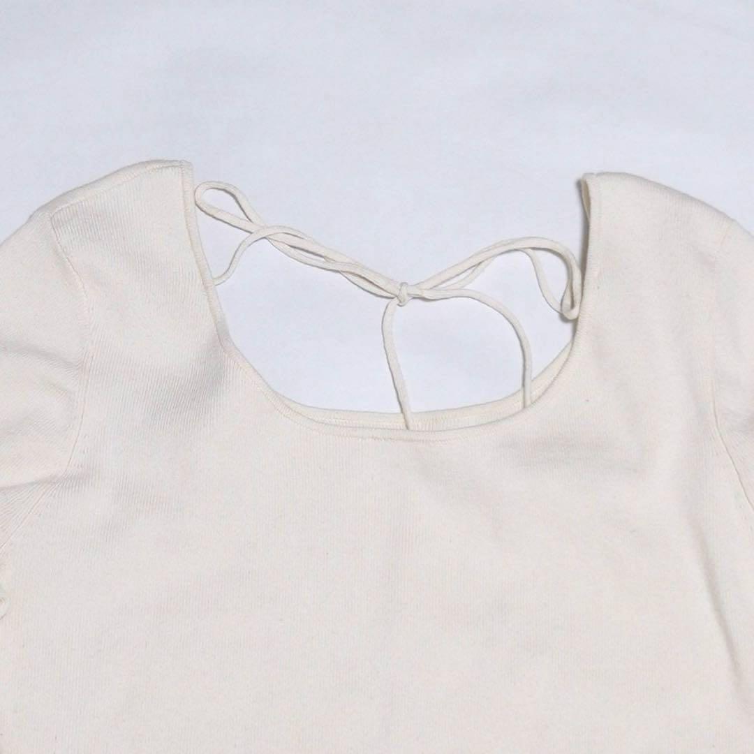 25SS CLANE クラネARRANGE RIBBON KNIT TOPS