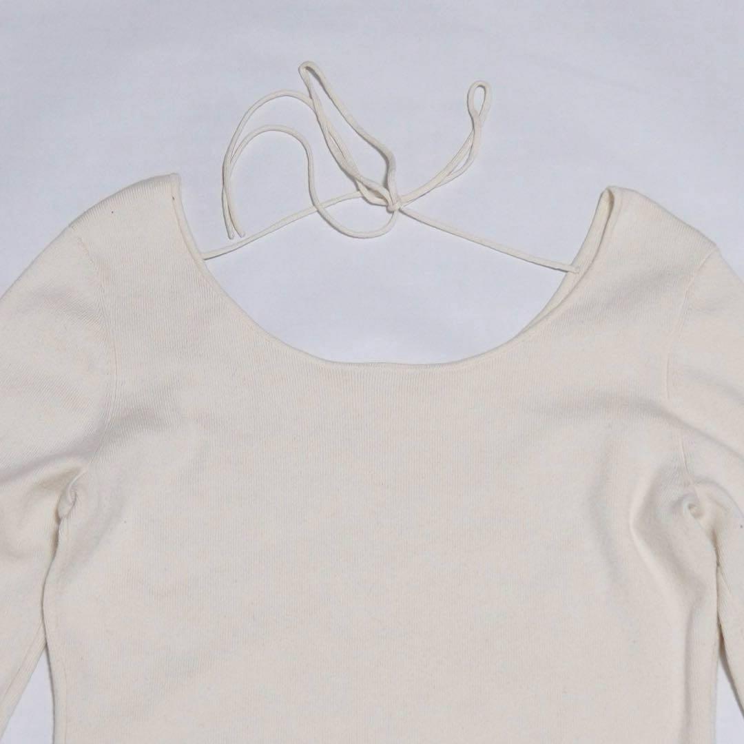 25SS CLANE クラネARRANGE RIBBON KNIT TOPS