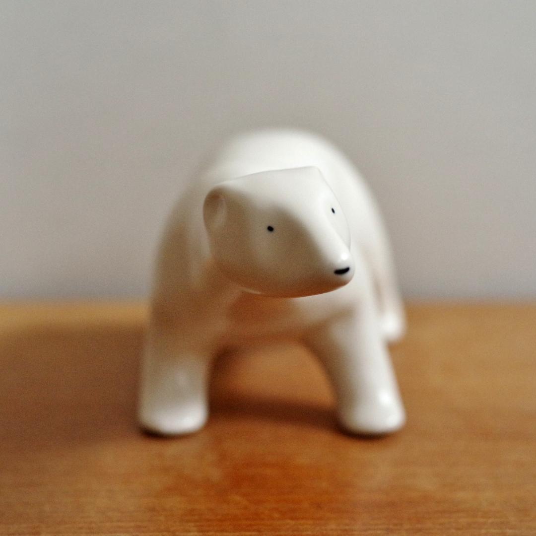 特大 ARABIA アラビア シロクマ ポーラーベア 白くま ビンテージ 白熊