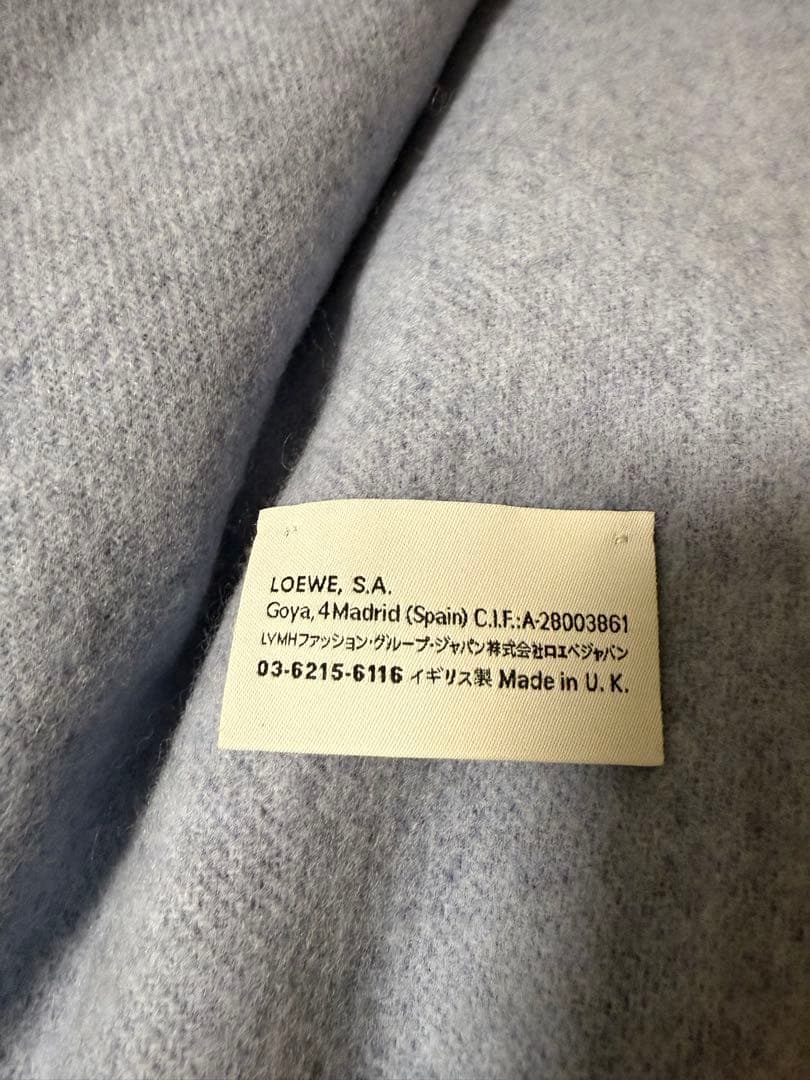 LOEWE カシミヤマフラー