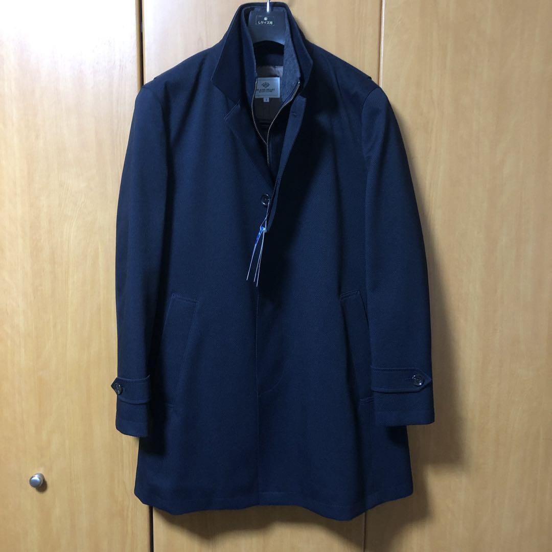 BEAMS HEART / フーディー スタンドカラー コート