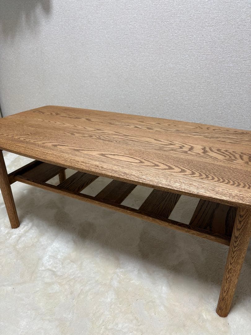 【新品未使用】MOMO NATURALモモナチュラル 昇降式テーブル