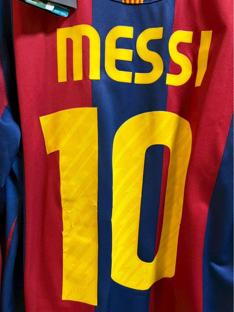 【正規品】バルセロナ10/11 メッシ　ユニフォーム　長袖