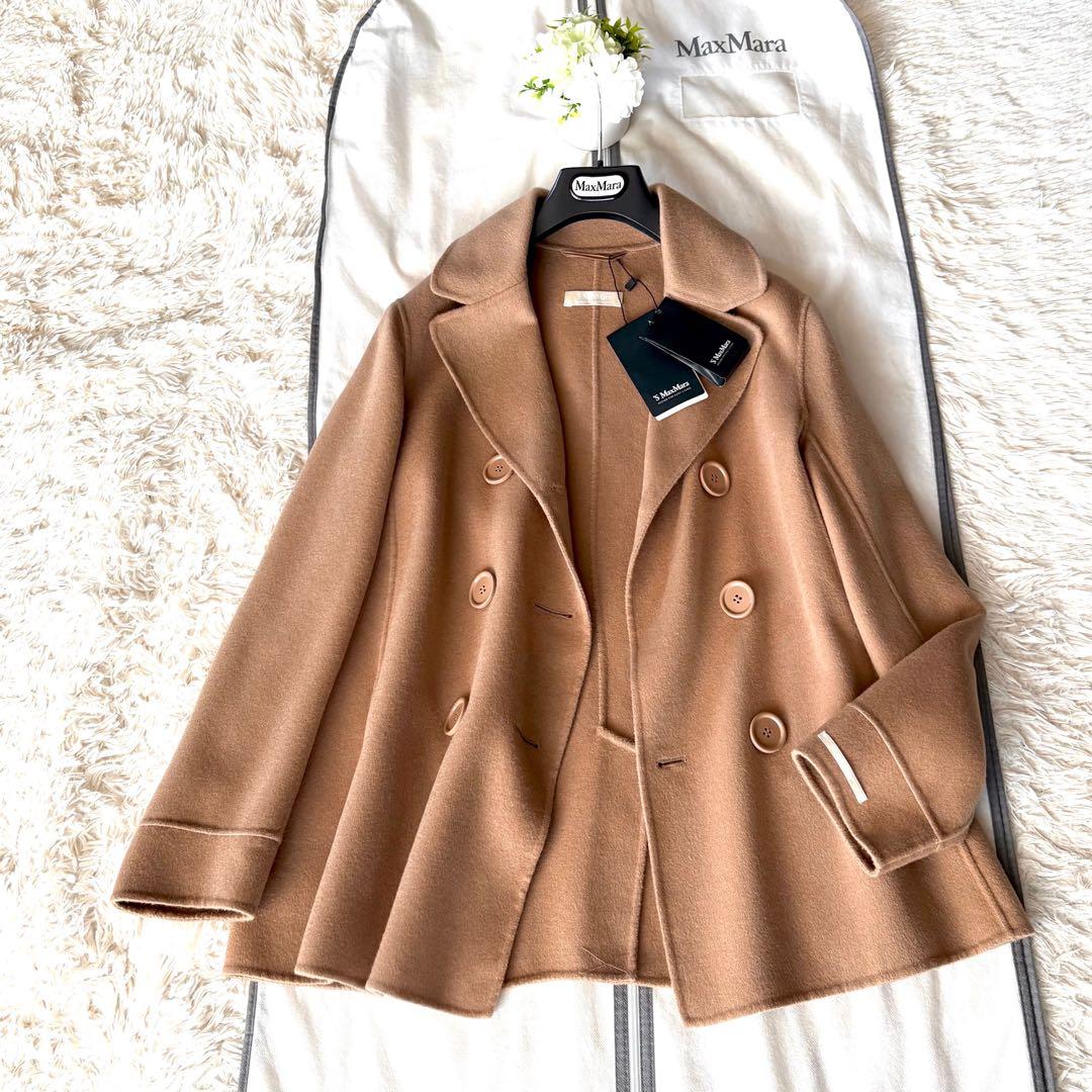 新品タグ付き‼️マックスマーラ クチートアマーノ ダブルフェイス アンゴラコート