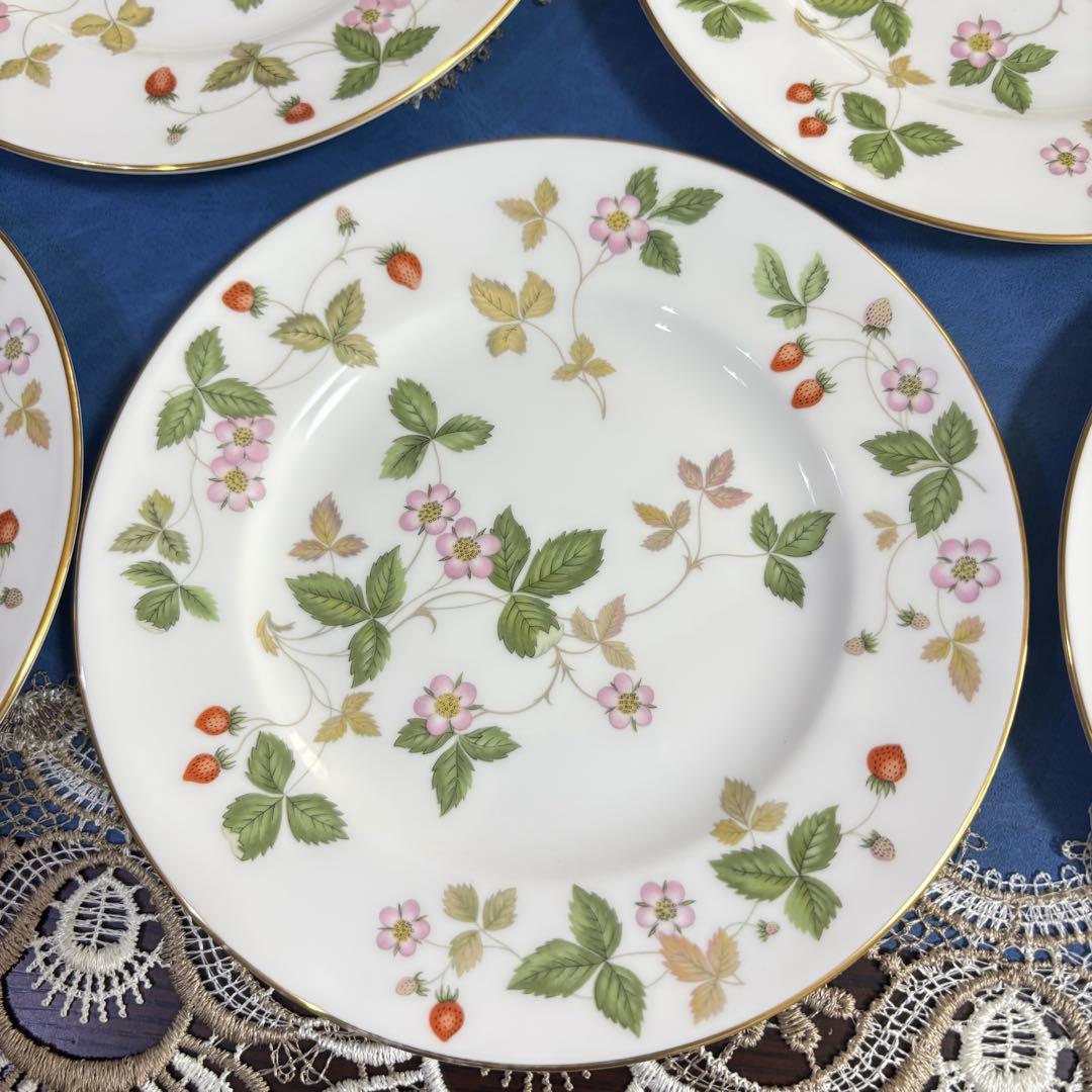  ウェッジウッド　ワイルドストロベリー　皿　６枚