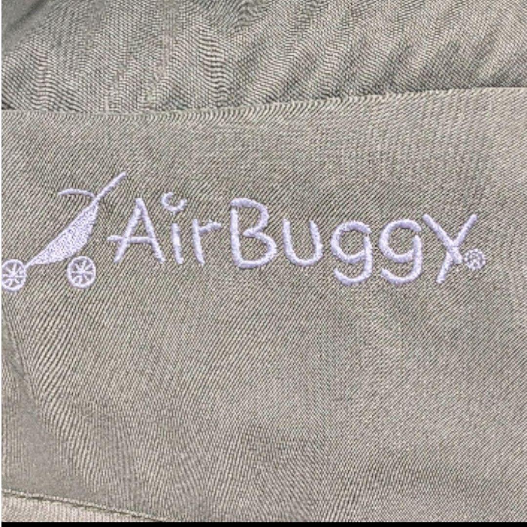 状態◎ エアバギー ココ 空気入付 カーキ 三輪 ブレーキ ベビーカー