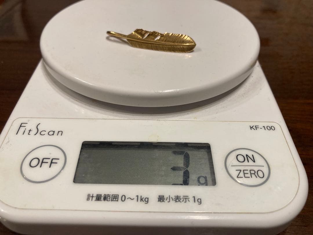 スタジオT&Y 全金フェザーssサイズ(18k美品)