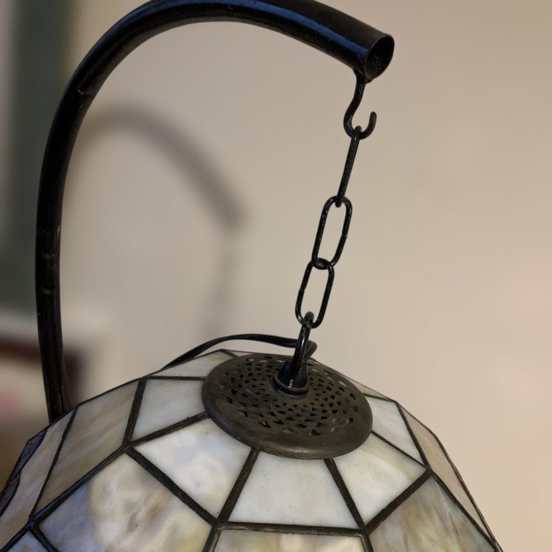 湯*3様 428)ステンドグラス フロアスタンドランプ　高さ168㎝