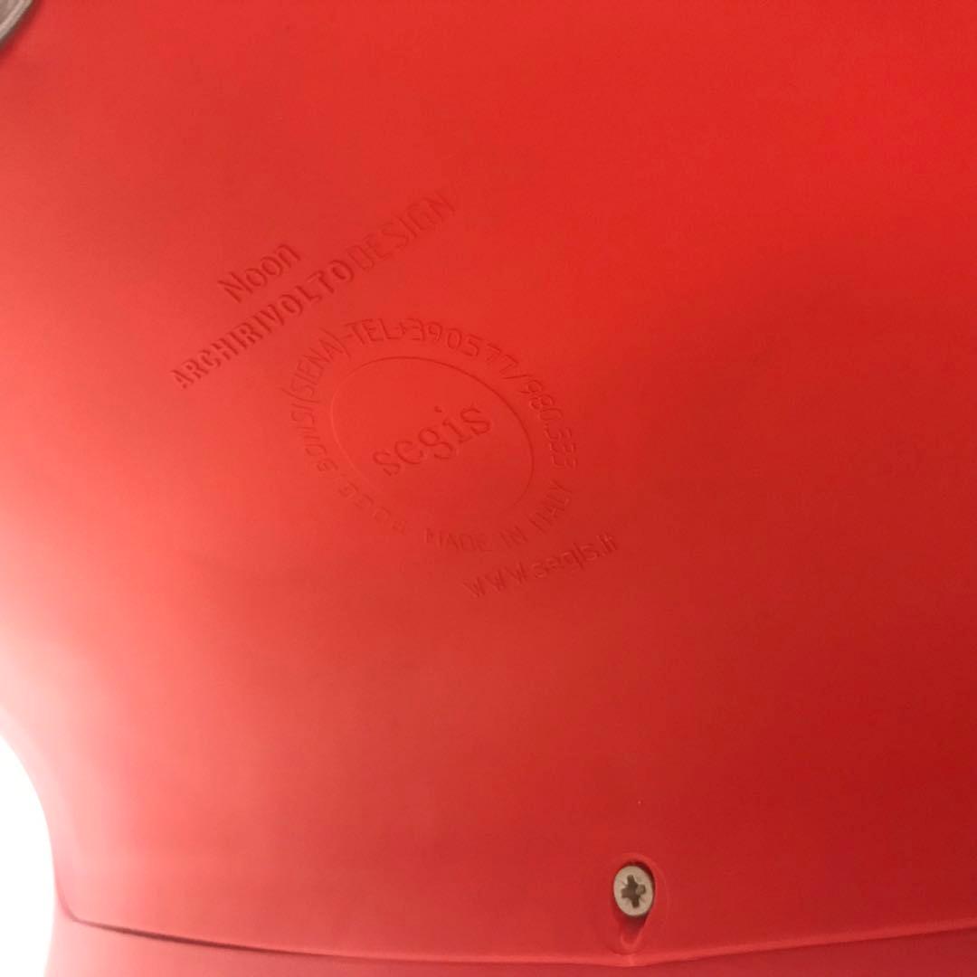 Segis セジス NOON ヌーン カウンターチェア ハイチェア 昇降 レッド