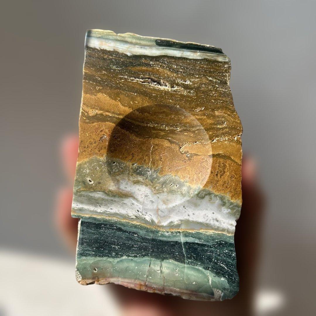 オーシャンジャスパー　スフィアホルダー