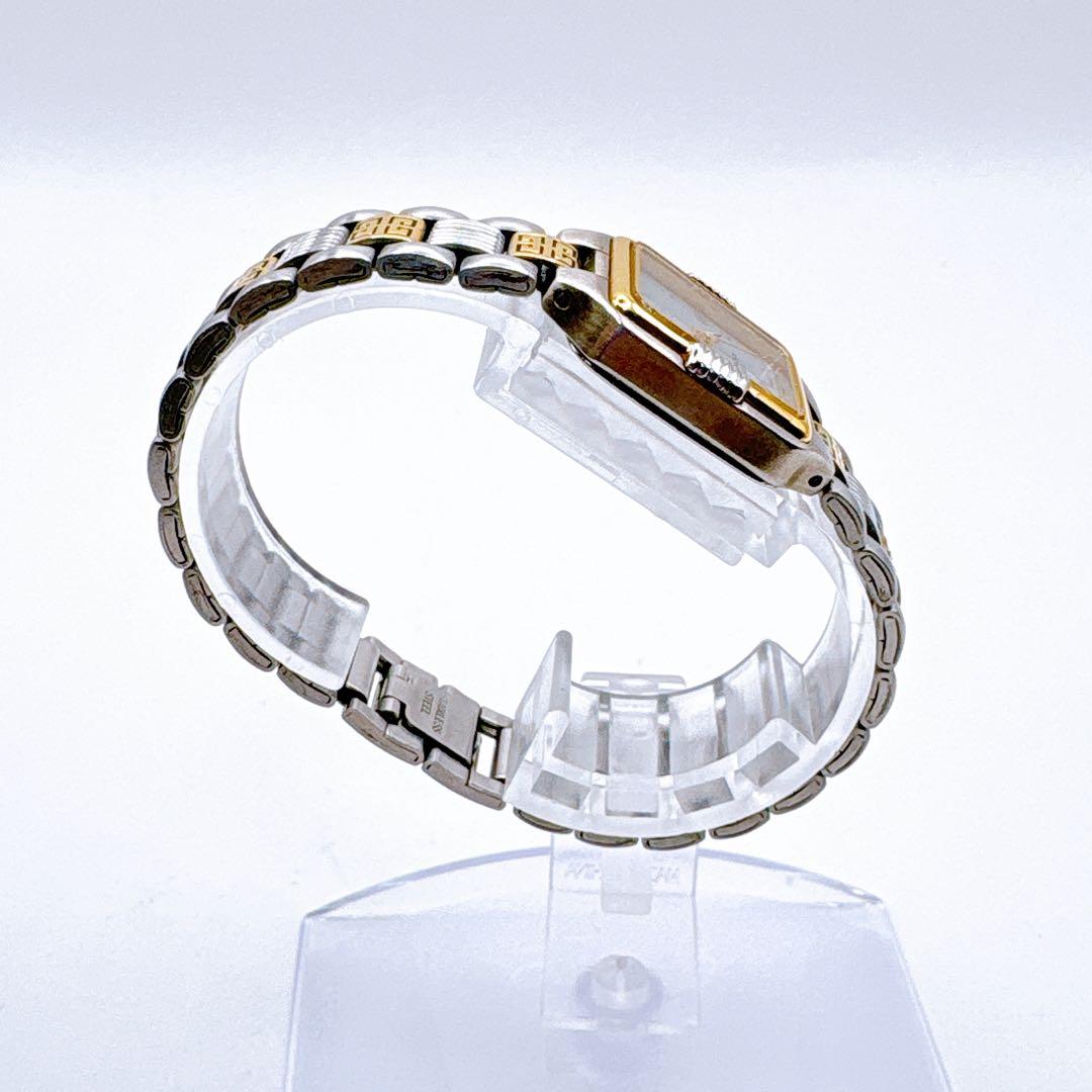 稼働品 GIVENCHY アナログ腕時計 シルバー/ゴールド クオーツ
