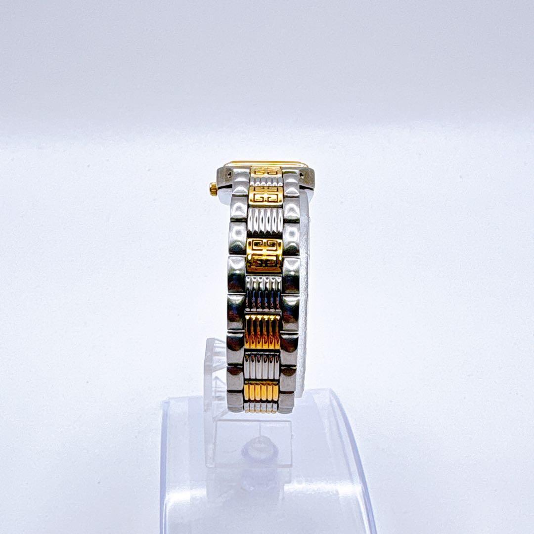 稼働品 GIVENCHY アナログ腕時計 シルバー/ゴールド クオーツ