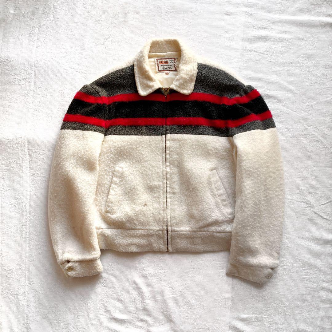 ジャケット・アウター USA 50s-60s CAMPUS wool sport jacket