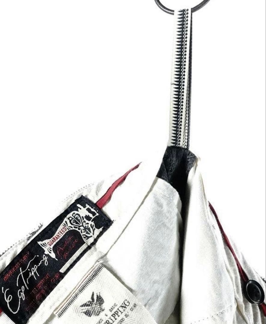 パンツ EGO TRIPPING WIDE FOLDBACK TROUSERS(CH)