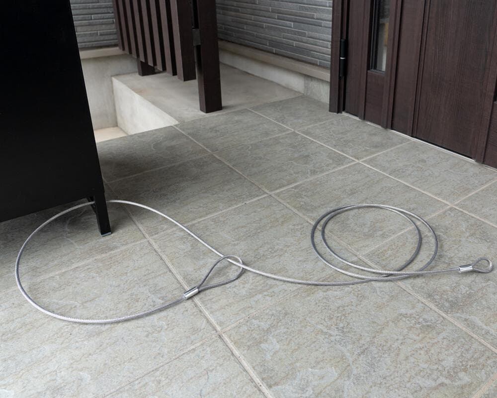 ☆宅配ボックス大容量1ドア　ブラック