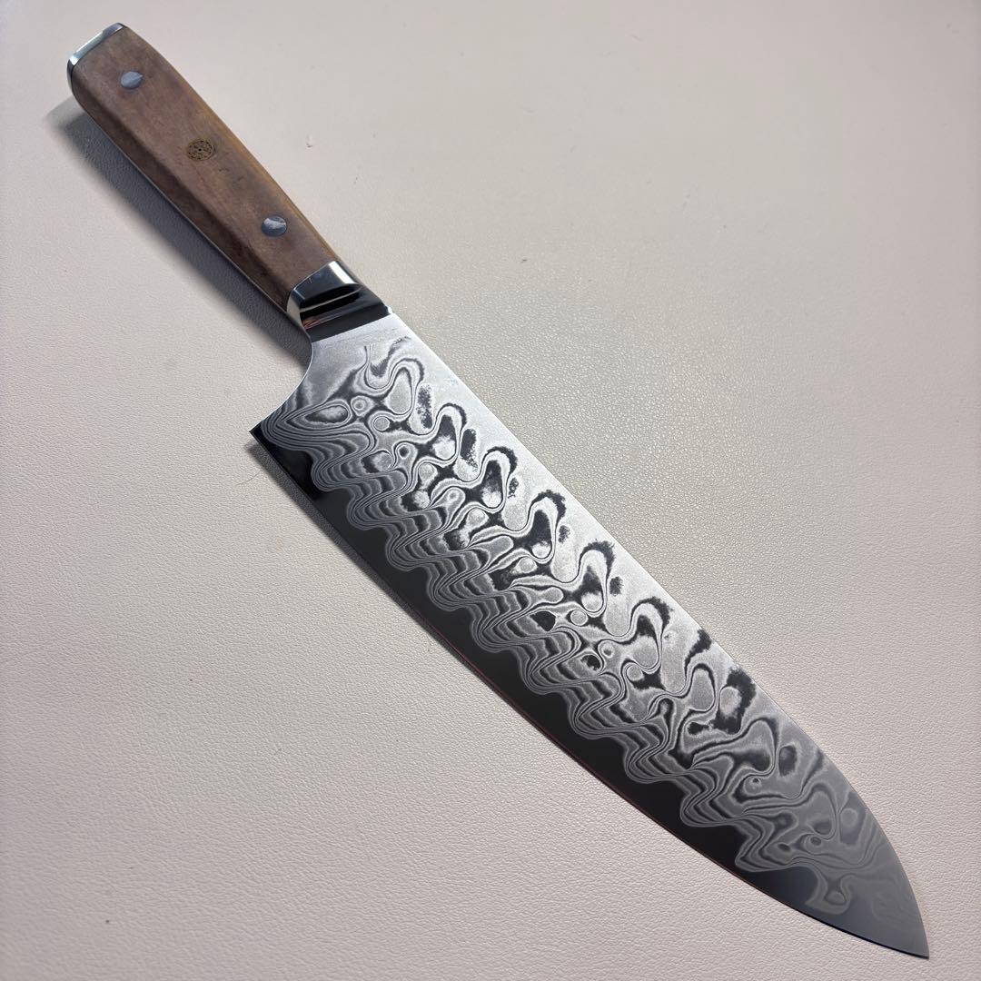 【debumimi2003 】210mm ダマスカスシェフナイフ牛刀 2本