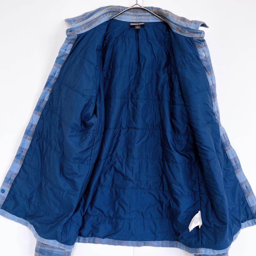 パタゴニア インサレーテッドフィヨルドフランネルジャケット (M) チェック柄