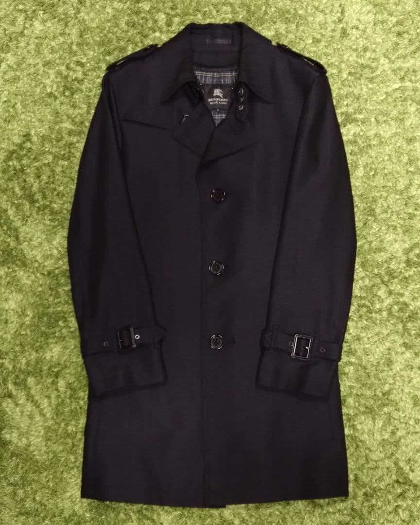BURBERRY BLACKLABEL ウール混トレンチコート M 美品！