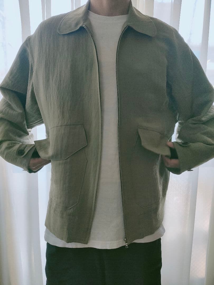 blurhms　ジップアップ　ブルゾン