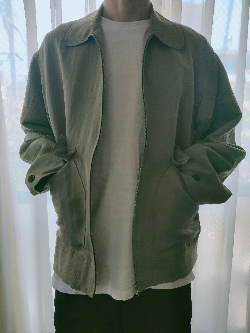 blurhms　ジップアップ　ブルゾン
