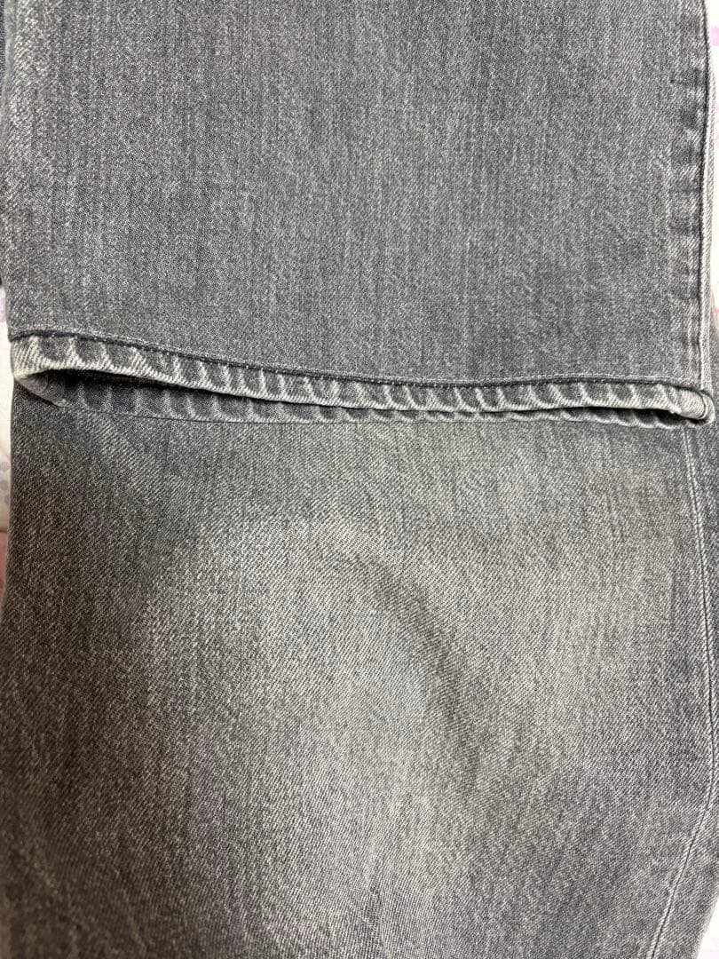 Whim Gazette ドロストデニムパンツ グレー 34