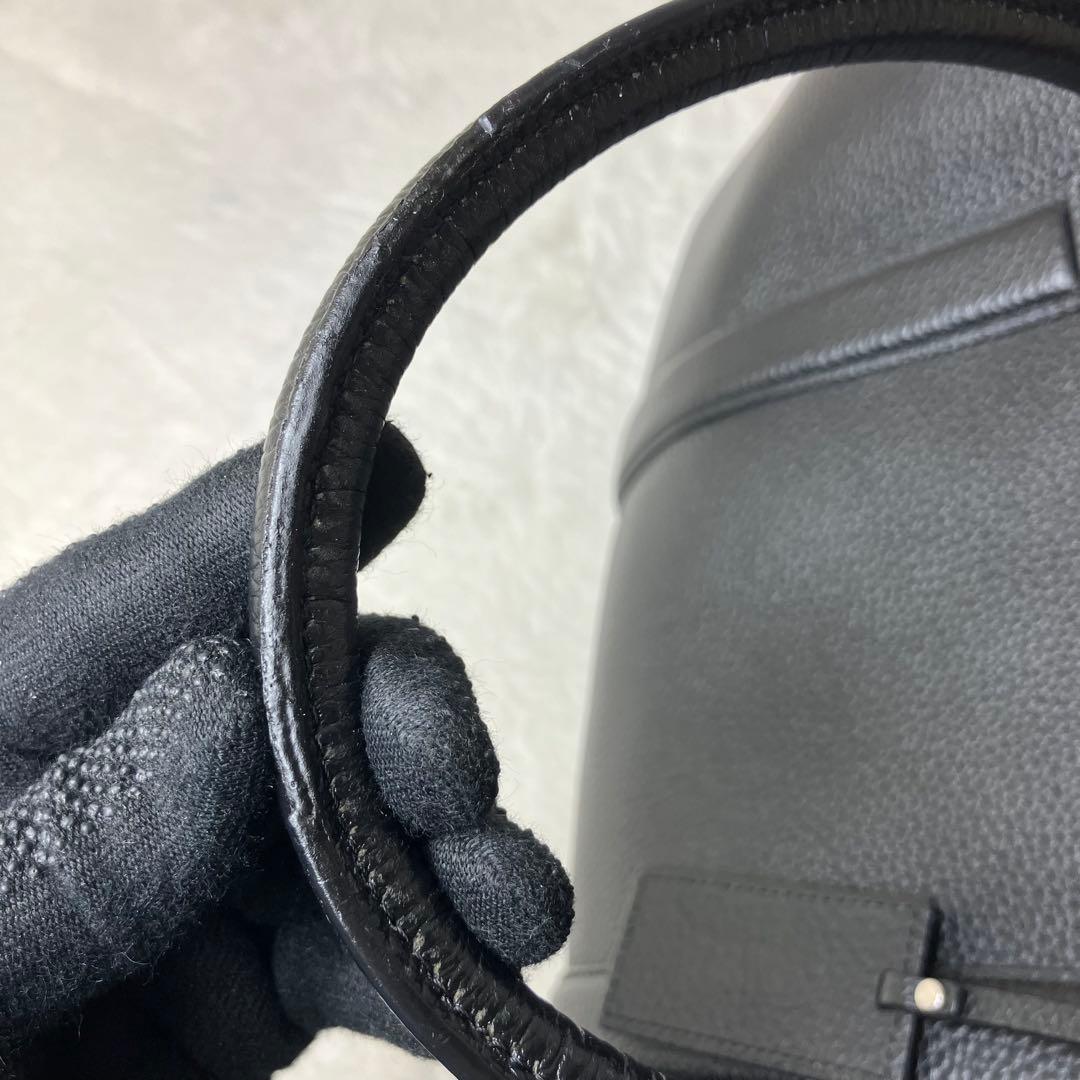 バーニーズニューヨーク✨メルセデスベンツ 別注 A4 本革 トートバッグ 黒