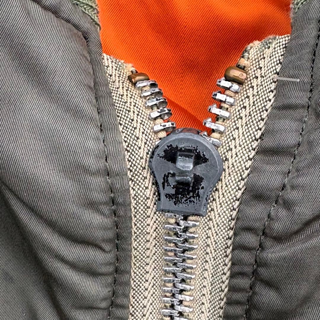 70s USA製 アルファ MA1 flight bomber jacket