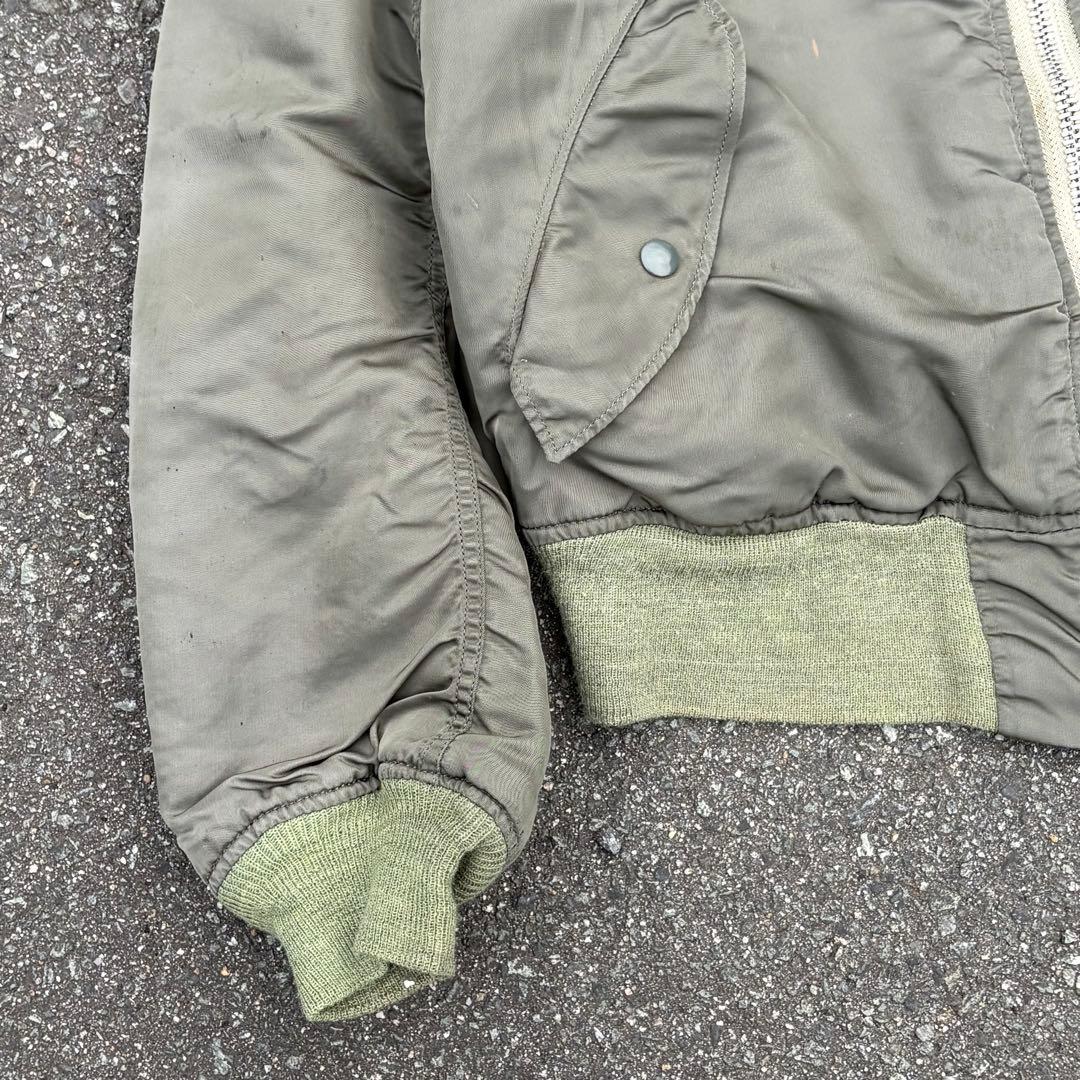 70s USA製 アルファ MA1 flight bomber jacket