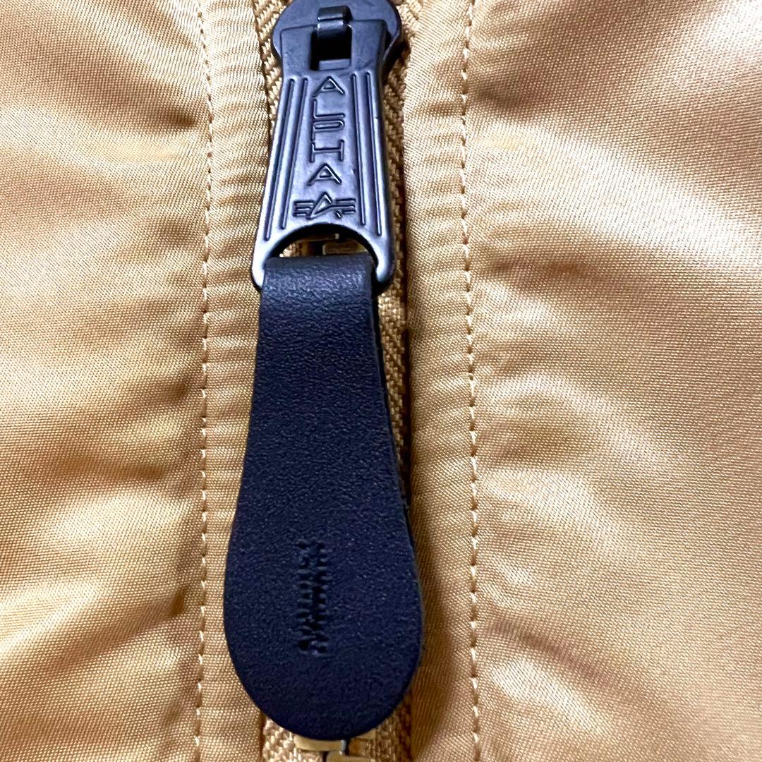 極美品 ALPHA INDUSTRIES MA-1 S フライトジャケット 短丈