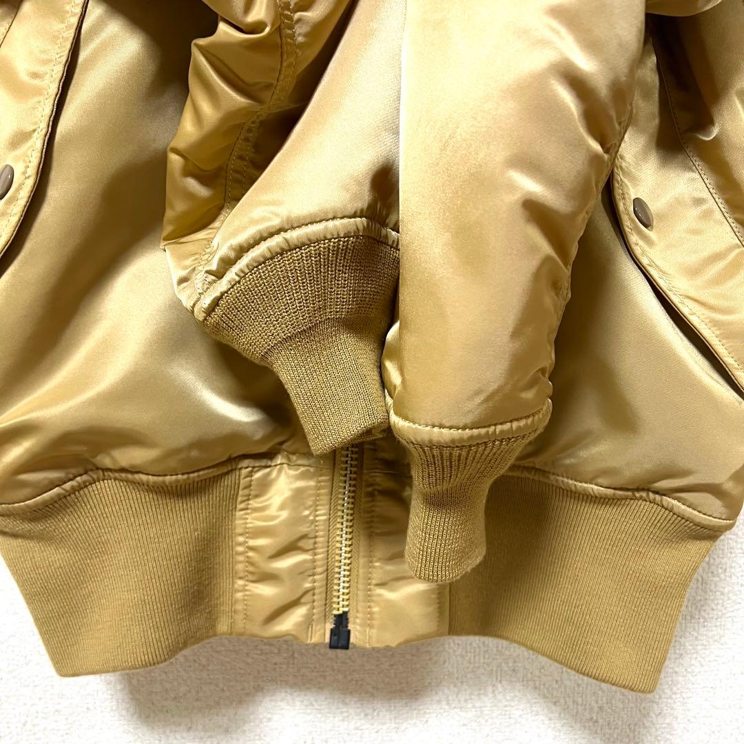 極美品 ALPHA INDUSTRIES MA-1 S フライトジャケット 短丈