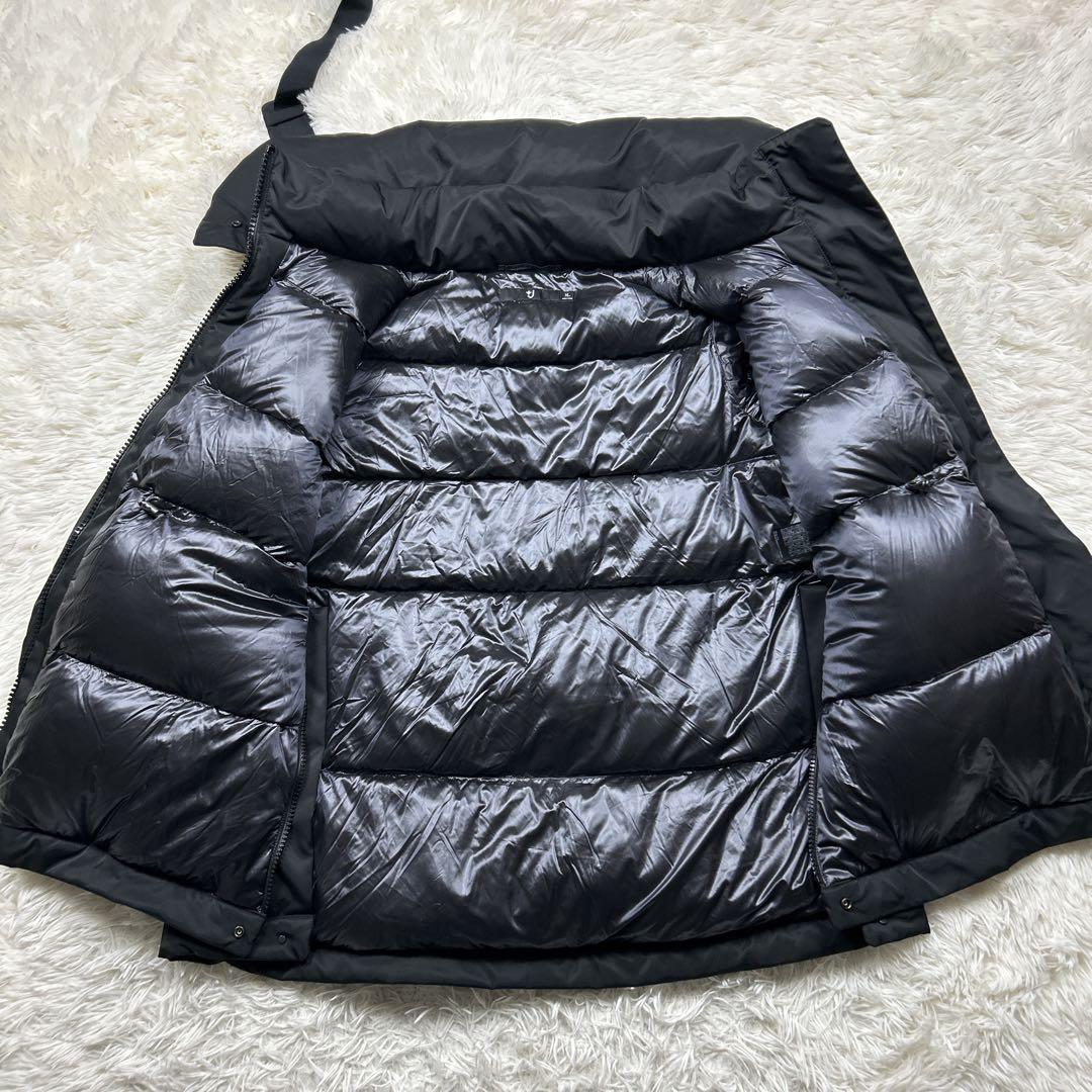 未使用級　ユニクロ　プラスジェイ　ハイブリッドダウンショートコート　XL 黒