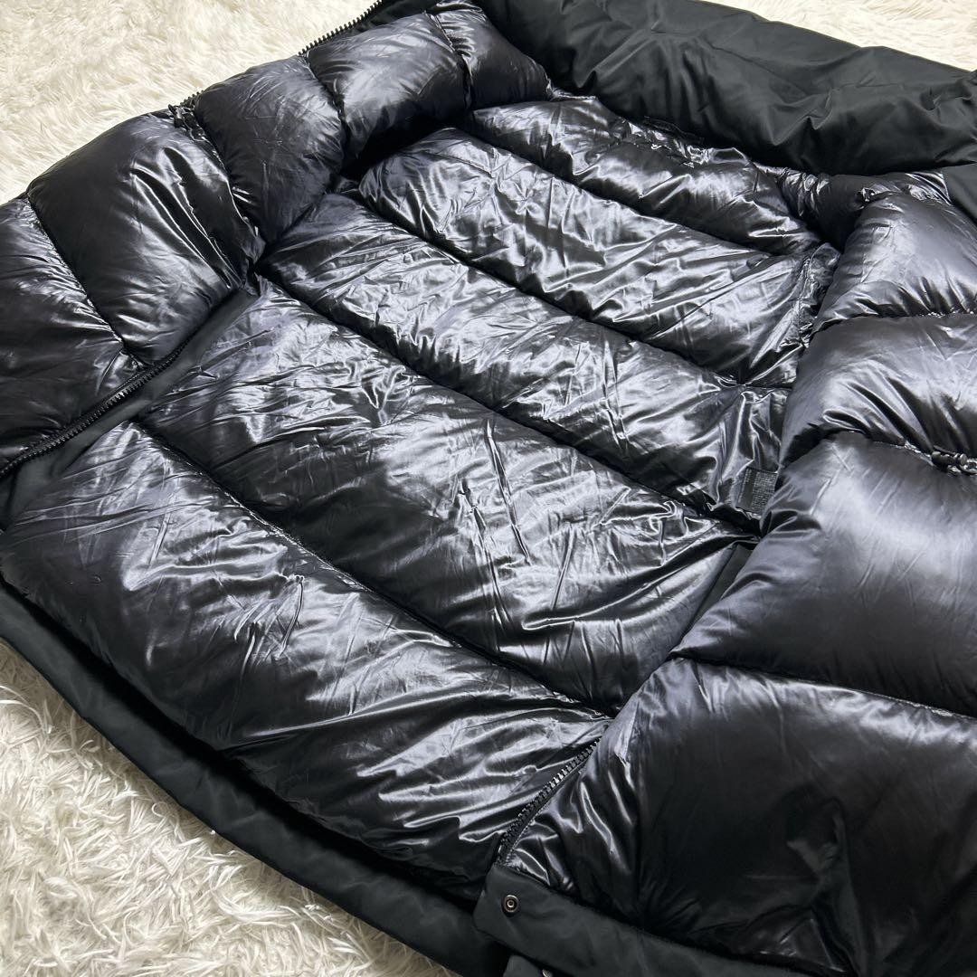 未使用級　ユニクロ　プラスジェイ　ハイブリッドダウンショートコート　XL 黒