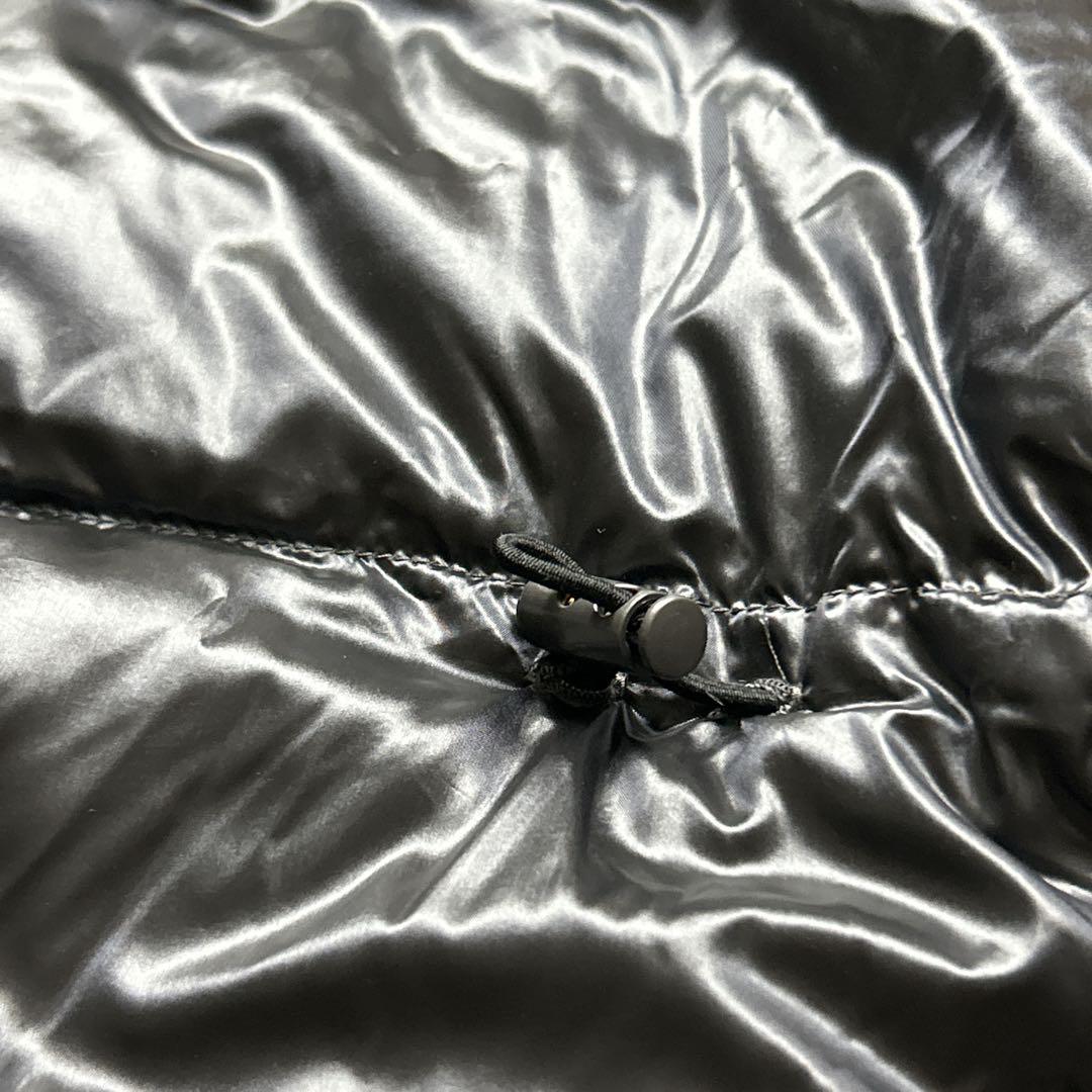 未使用級　ユニクロ　プラスジェイ　ハイブリッドダウンショートコート　XL 黒