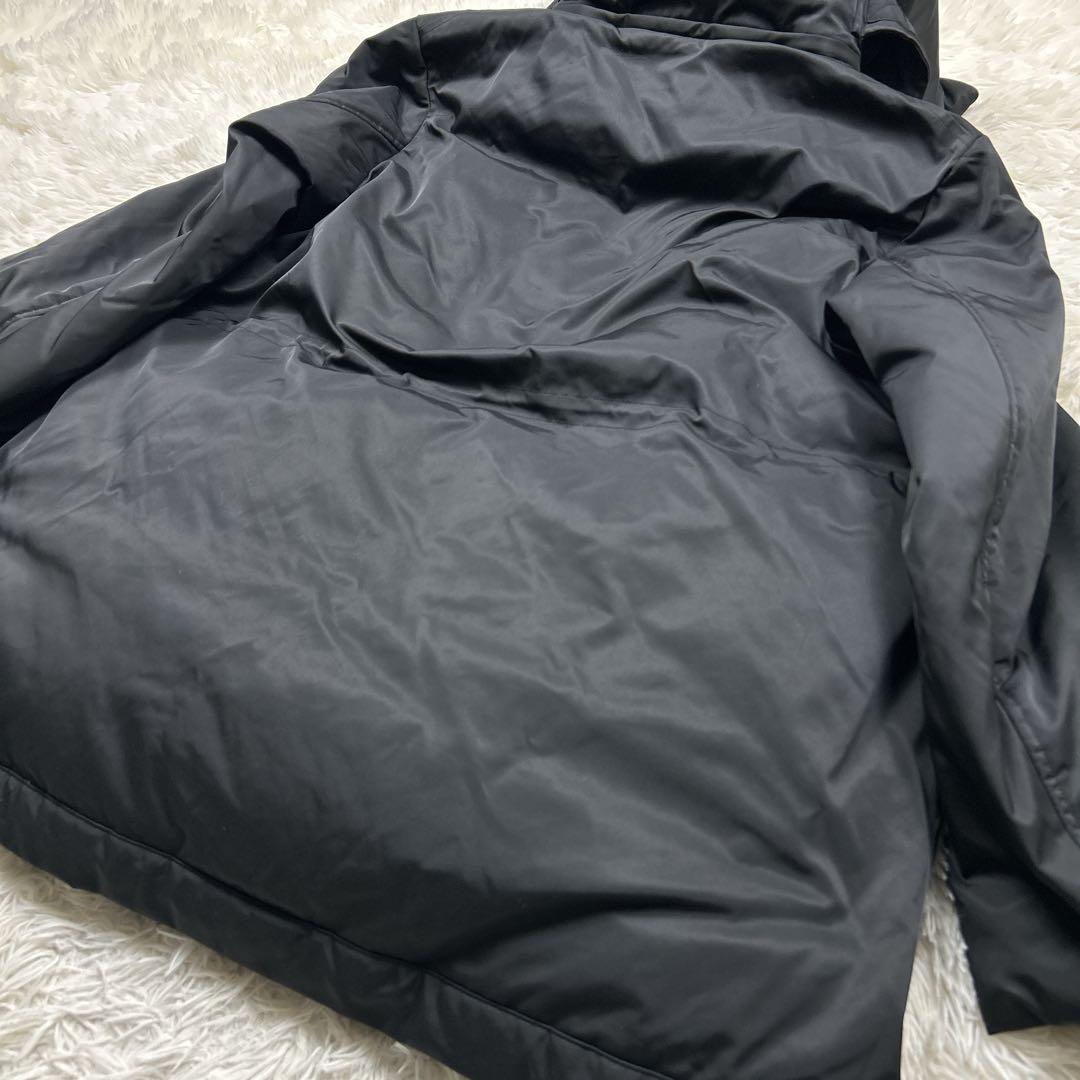未使用級　ユニクロ　プラスジェイ　ハイブリッドダウンショートコート　XL 黒