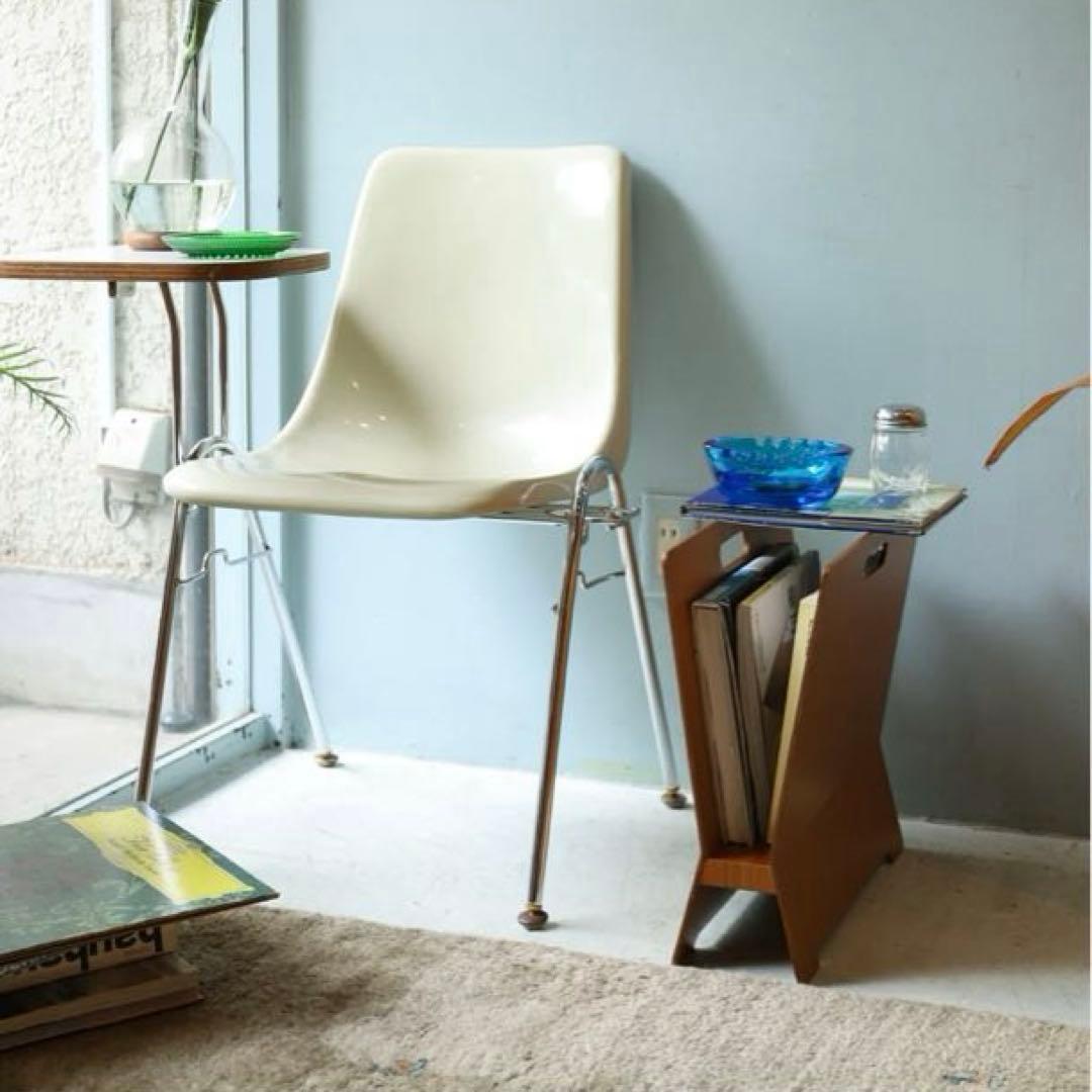 SAITO WOOD サイトーウッド マガジンラック チーク プライウッド 木製