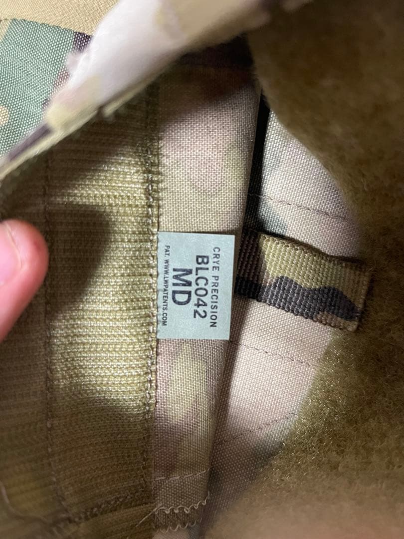 実物Crye Precision　JPC 1.0 プレートキャリア　マルチカム